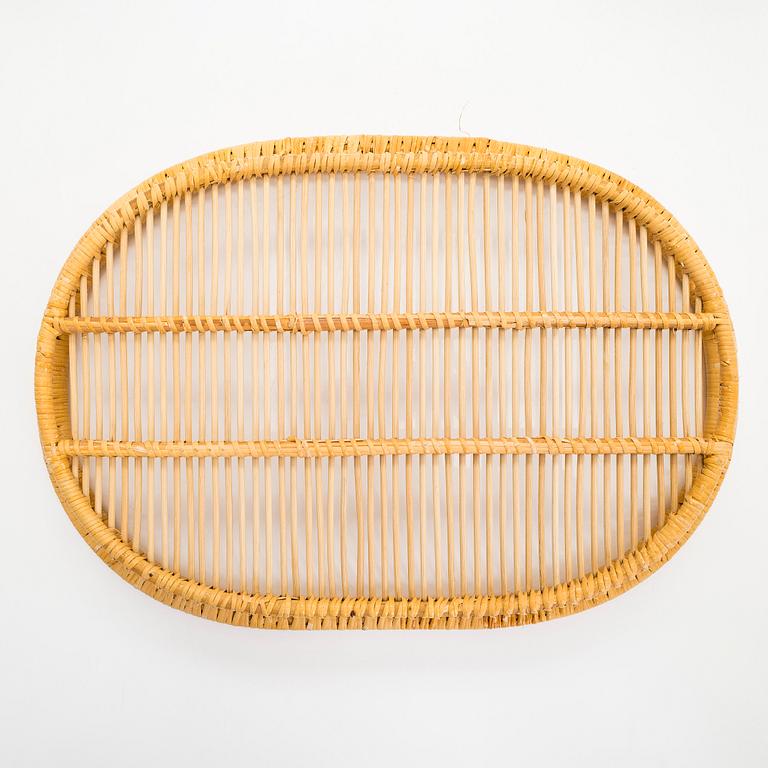 A mid-20th century serving tray, retailer Artek.