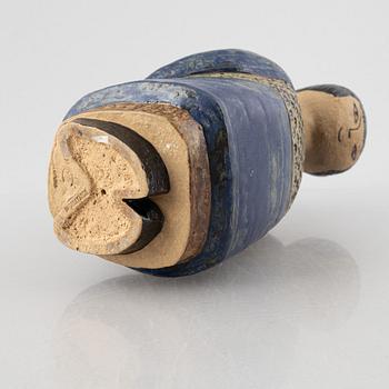 Lisa Larson, skulptur, stengods, "Japanska", Gustavsbergs studio.