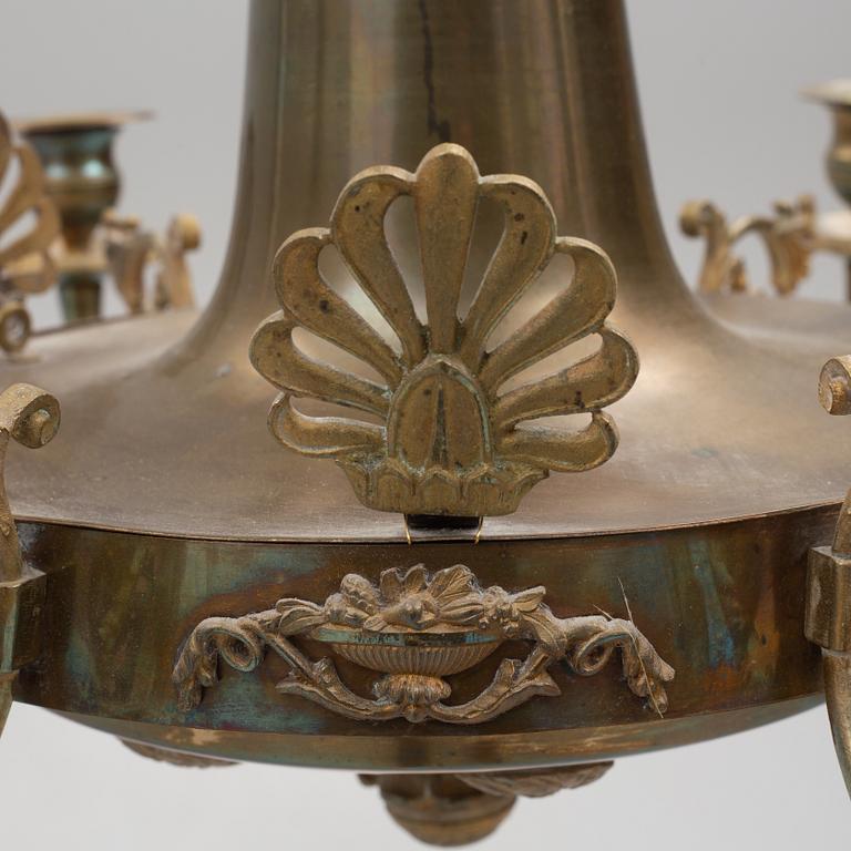 A chandelier, second half of the 19th century.