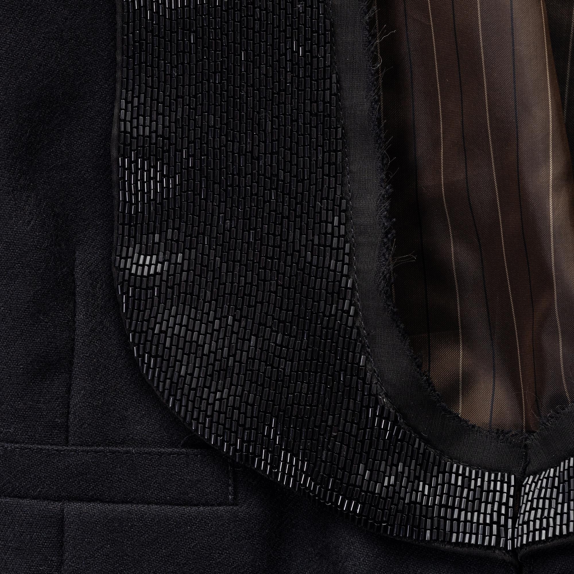 Chloé, a wool and silk vest, size 36.