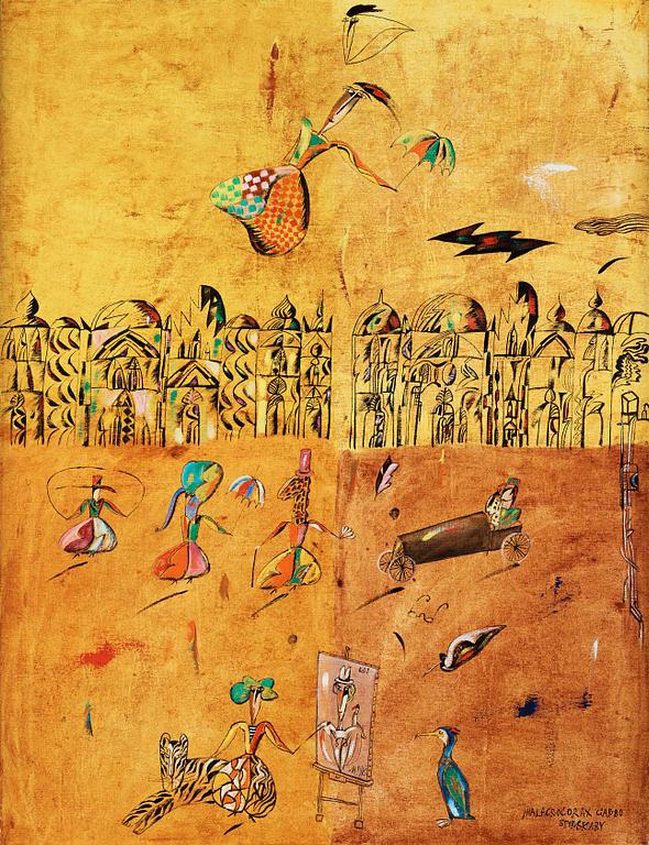 Madeleine Pyk, "Phalacrocorax carbo - Storskarv".