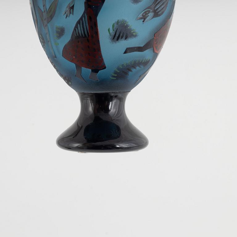 Ulrica Hydman-Vallien, a vase, Unique, Kosta Boda.