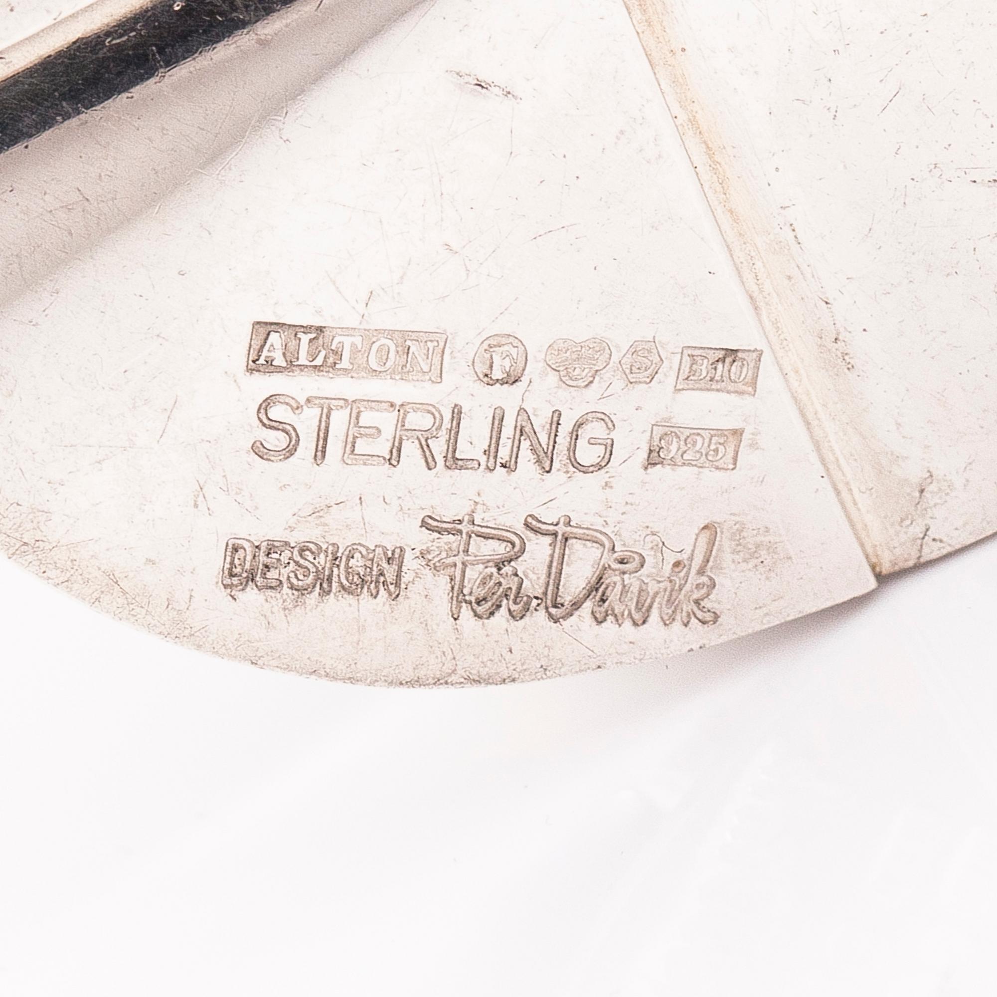 PER DÅVIK HÄNGE, sterling silver, Alton, Falköping 1976.
