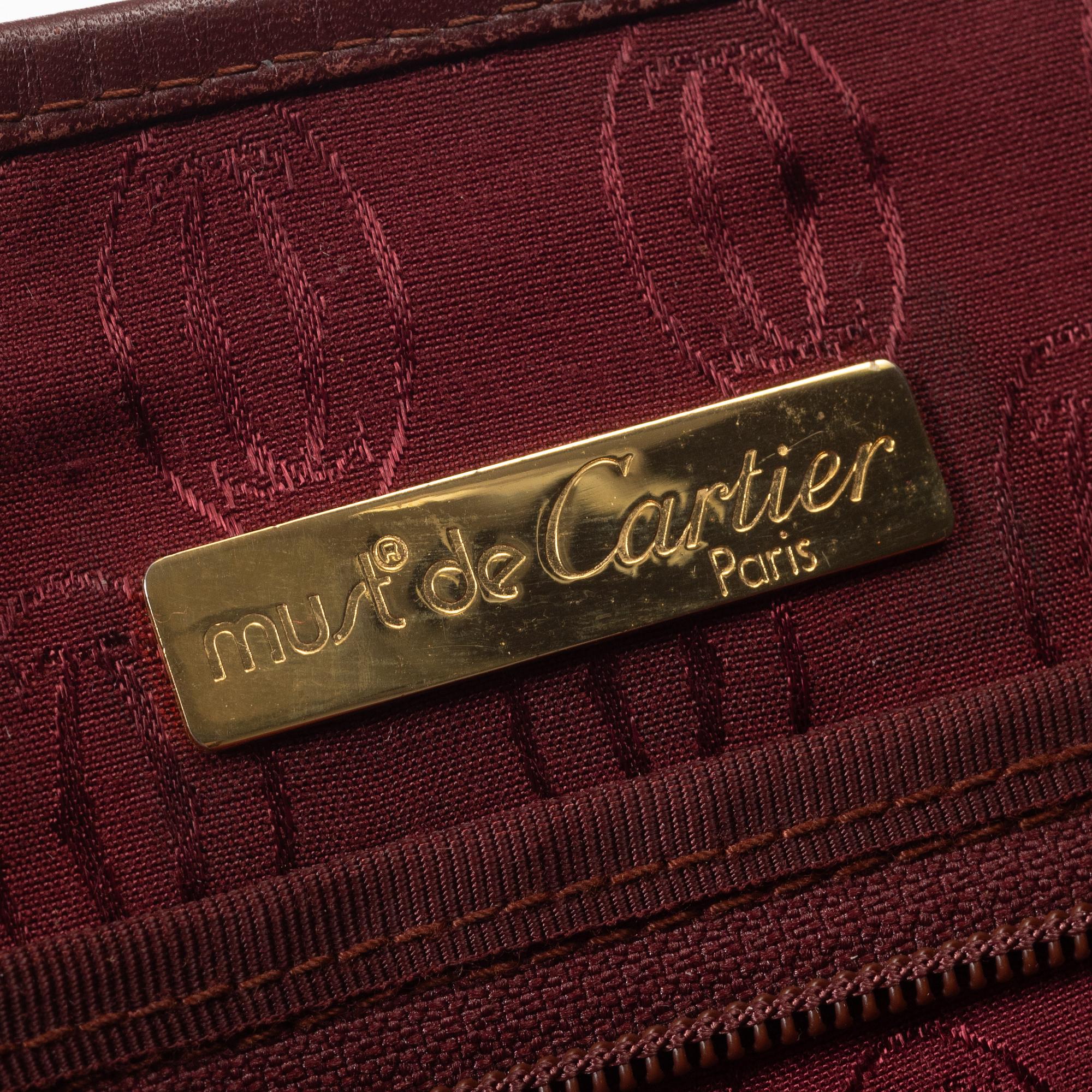 Cartier, väska, vintage.