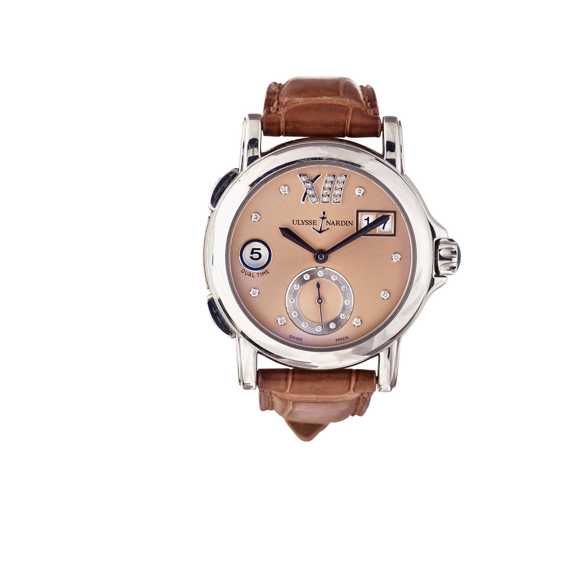 Ulysse Nardin - GMT Big Date. Steel. Automatic. Ø 37 mm. 2008.