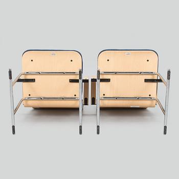 Yrjö Kukkapuro, a pair of 1980s  "Sirkus" armchairs, Avarte.
