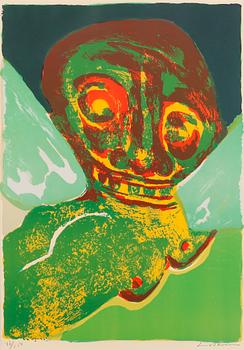 BENGT LINDSTRÖM, färglitografi, signerad och numrerad 47/150.