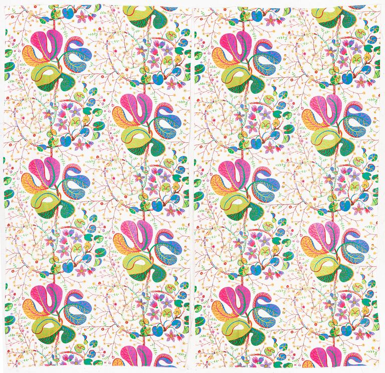 Josef Frank, curtains, a pair, "Teheran", Svenskt Tenn Company.