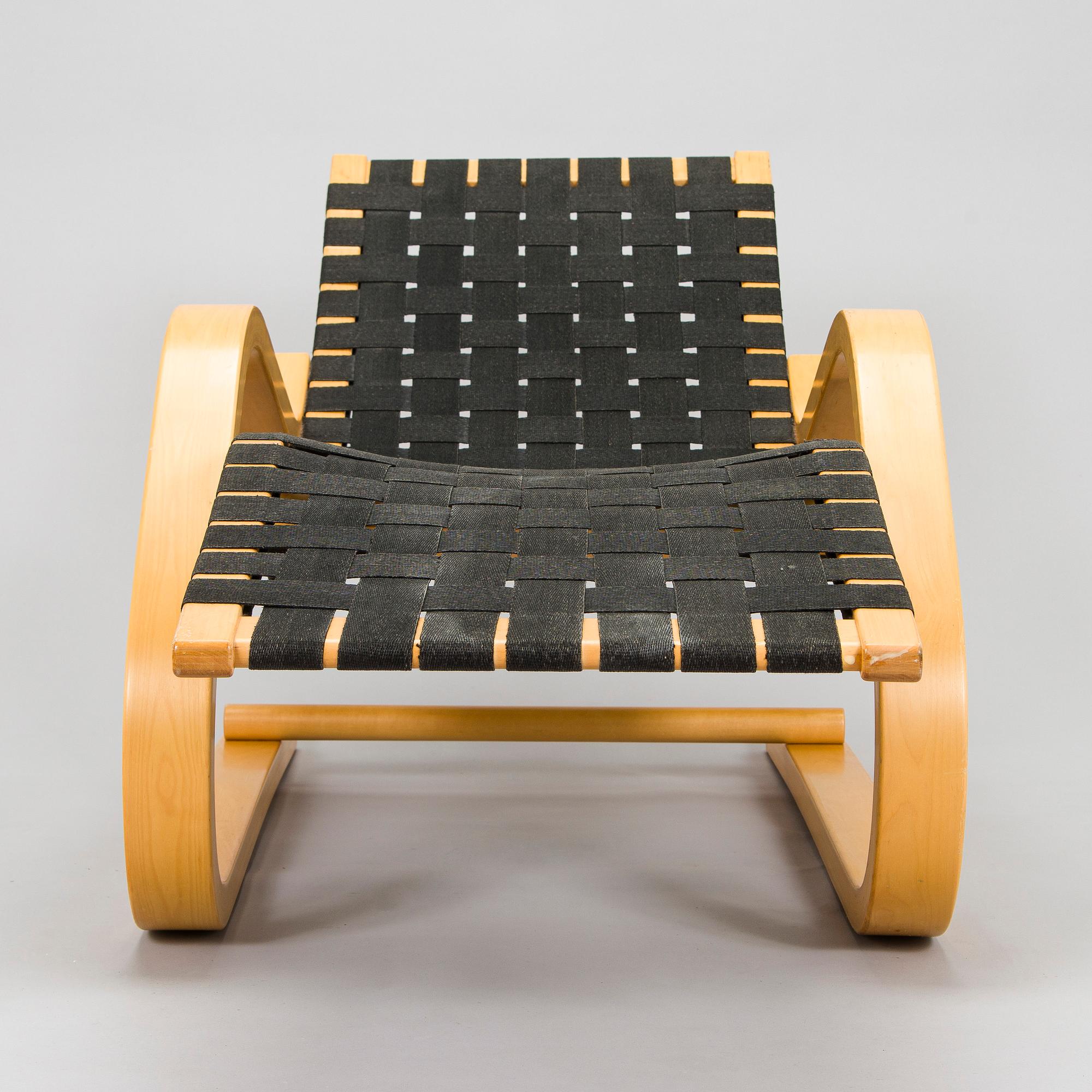 Alvar Aalto, vilstol, modell 43, Artek 1900-talets slut.