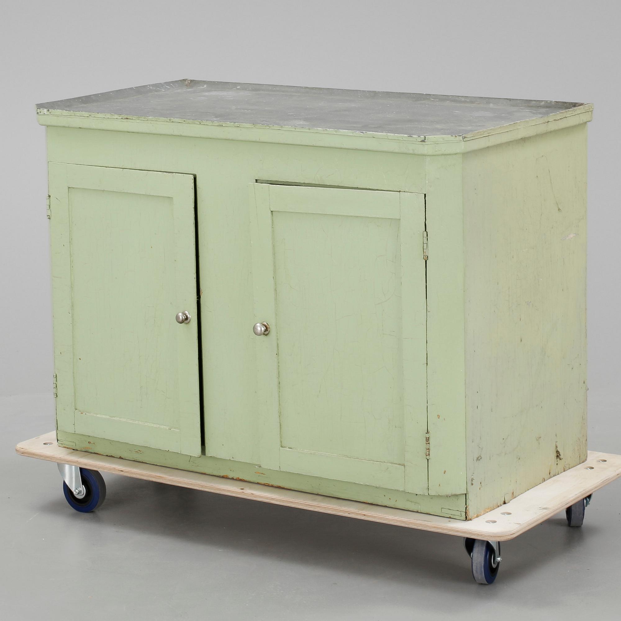 DISKBÄNK, omkring 1900.