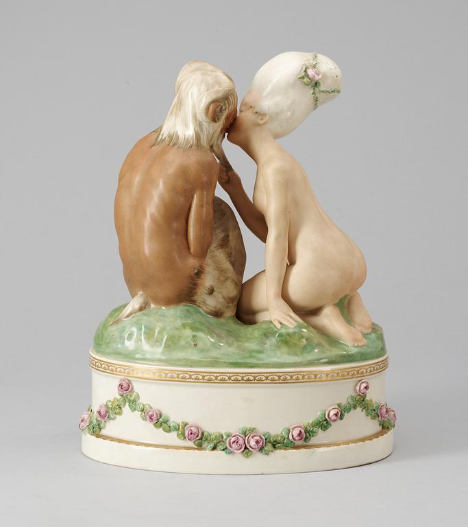 A Gerhard Henning porcelain figure by Royal Copenhagen, Denmark 1920.