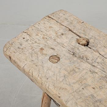 BÄNK, allmoge, 1800-tal.