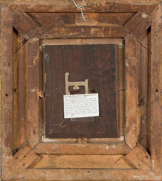 Charles Philogene Tschaggeny, White horse.