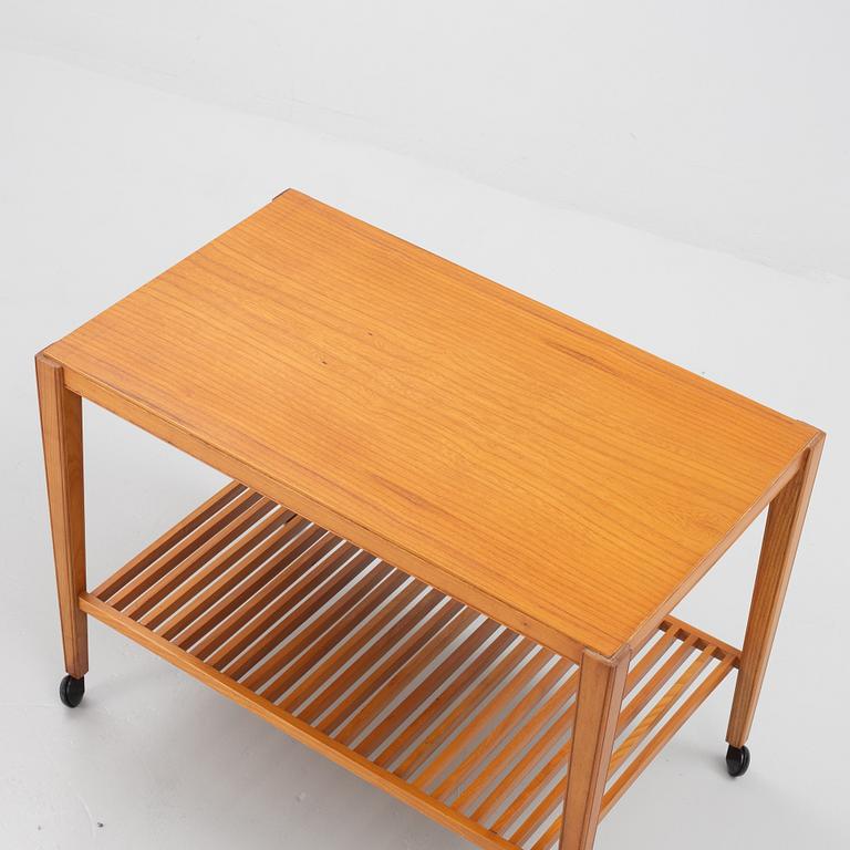 Serving cart, mid-20th century.