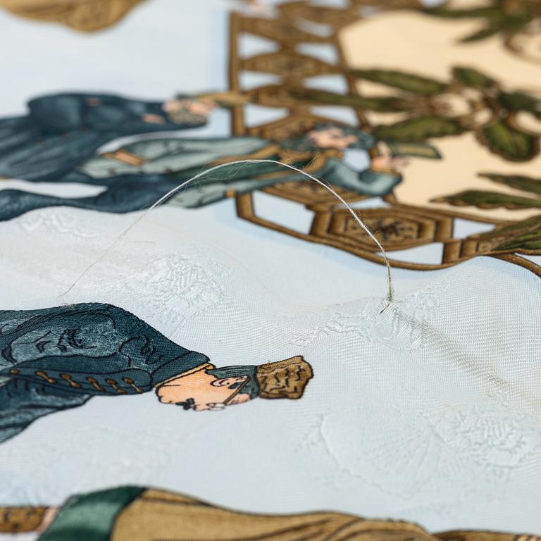 Hermès, scarf, "Joies d'Hiver".