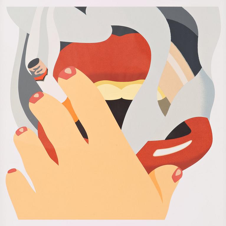 Tom Wesselmann, "The Smoker", från "An American Portrait".