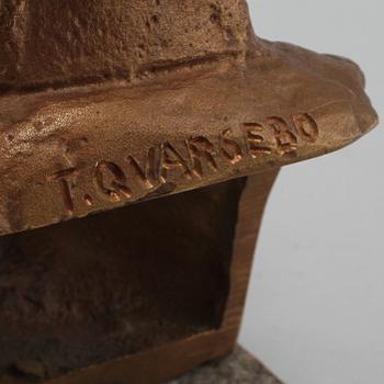THOMAS QVARSEBO, skulptur, signerad.