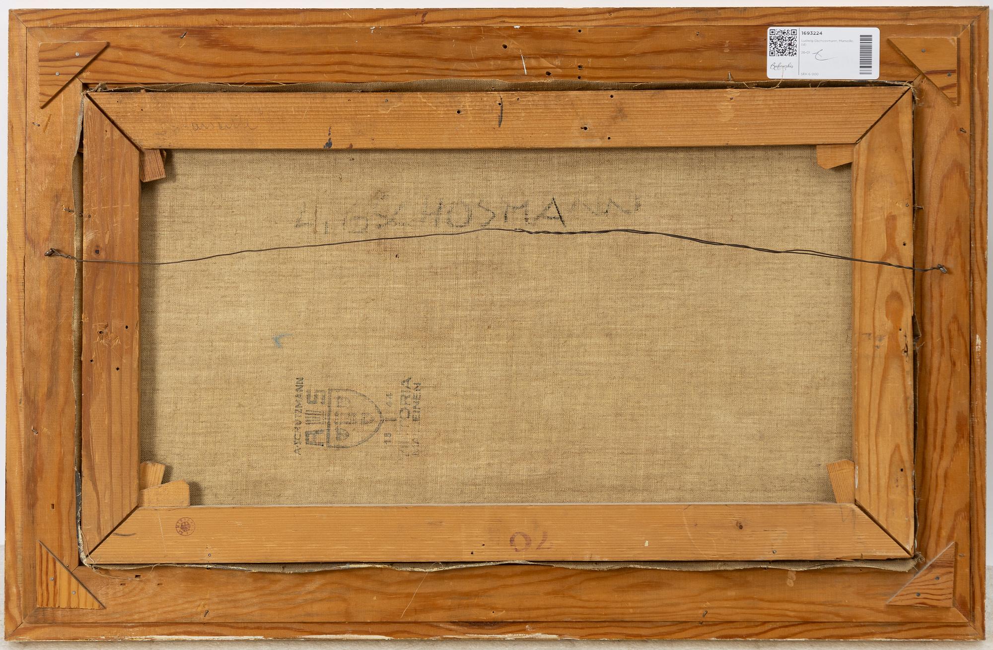 Ludwig Gschossmann, Marseille.