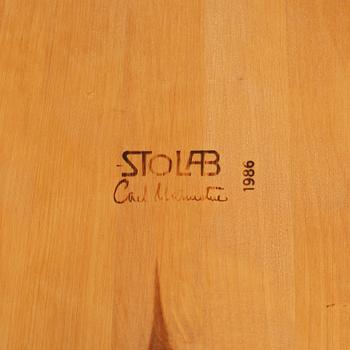 Carl Malmsten, chairs, 8 pcs, "Lilla Åland", Stolab, 1980s.