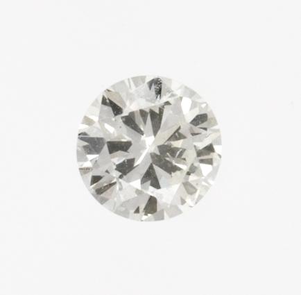 BRILJANTSLIPAD DIAMANT, 0.68 ct, oinfattad.