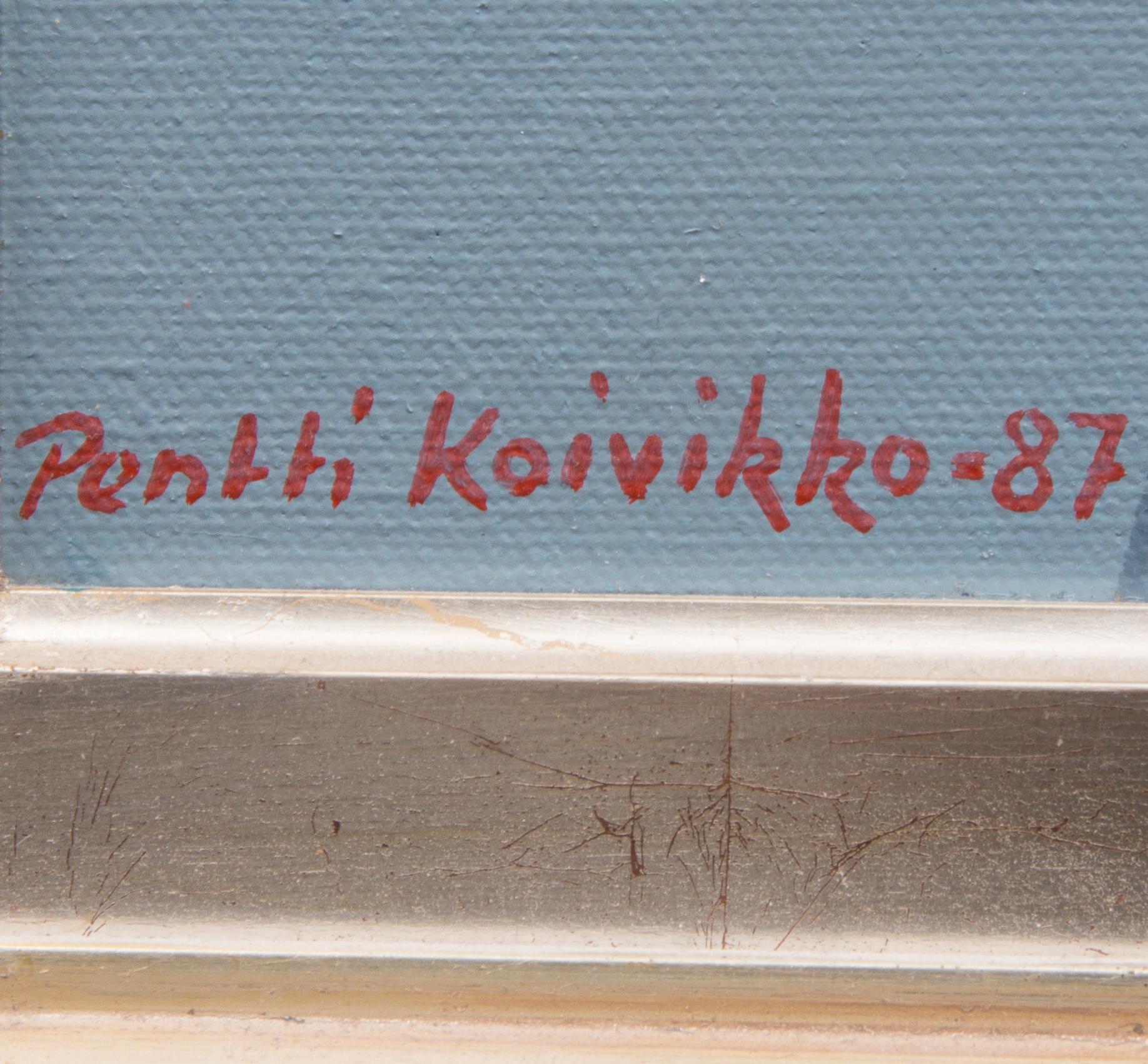 PENTTI KOIVIKKO, olja på duk, signerad och daterad, även a tergo.