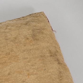 Two presumably antique Turkmenistan Yomud cushions/bag fronts.