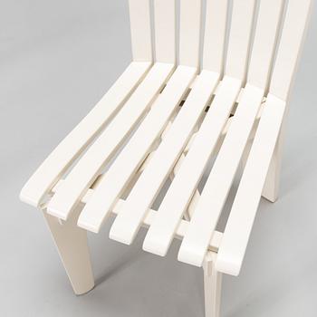 Alvar Aalto and Aino Aalto, a 5-piece 'Aurinko' (Sun-series) garden furniture suite for Artek 2008.