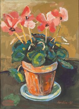 Albin Amelin, Floral Still Life.