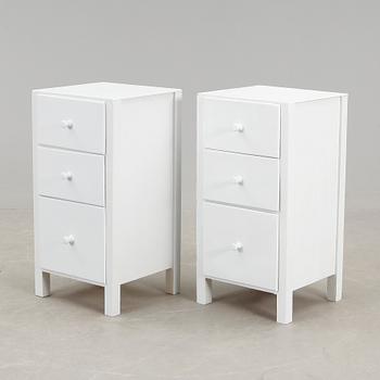 NATTDUKSBORD, ett par, 1900-talets andra hälft.