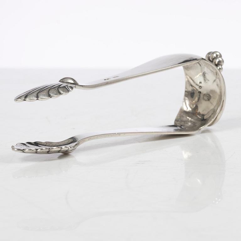 Georg Jensen, sockertång, silver, design nr 108, Köpenhamn 1919-1927.