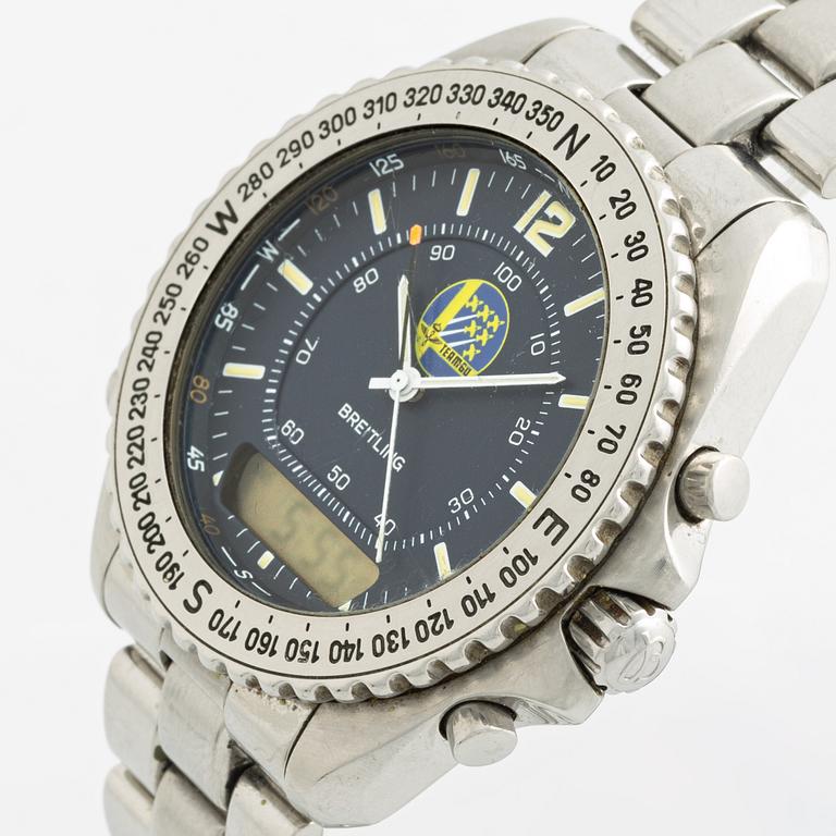 Breitling, Pluton, Team 60, armbandsur, 41,5 mm.