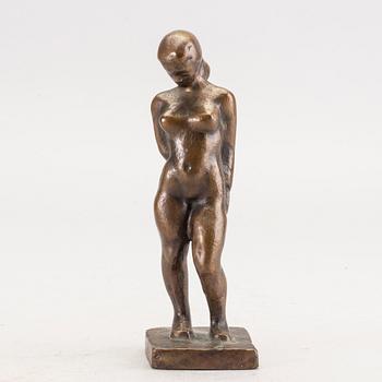 Helge Högbom, bronze, sculpture.