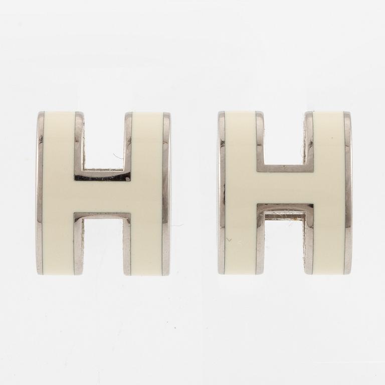 Hermès, earrings, "Mini Pop H".