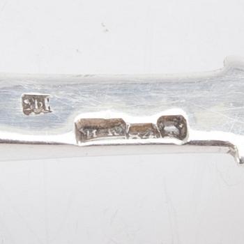 SLEV, silver samt trä, Moskva, Ryssland 1880.