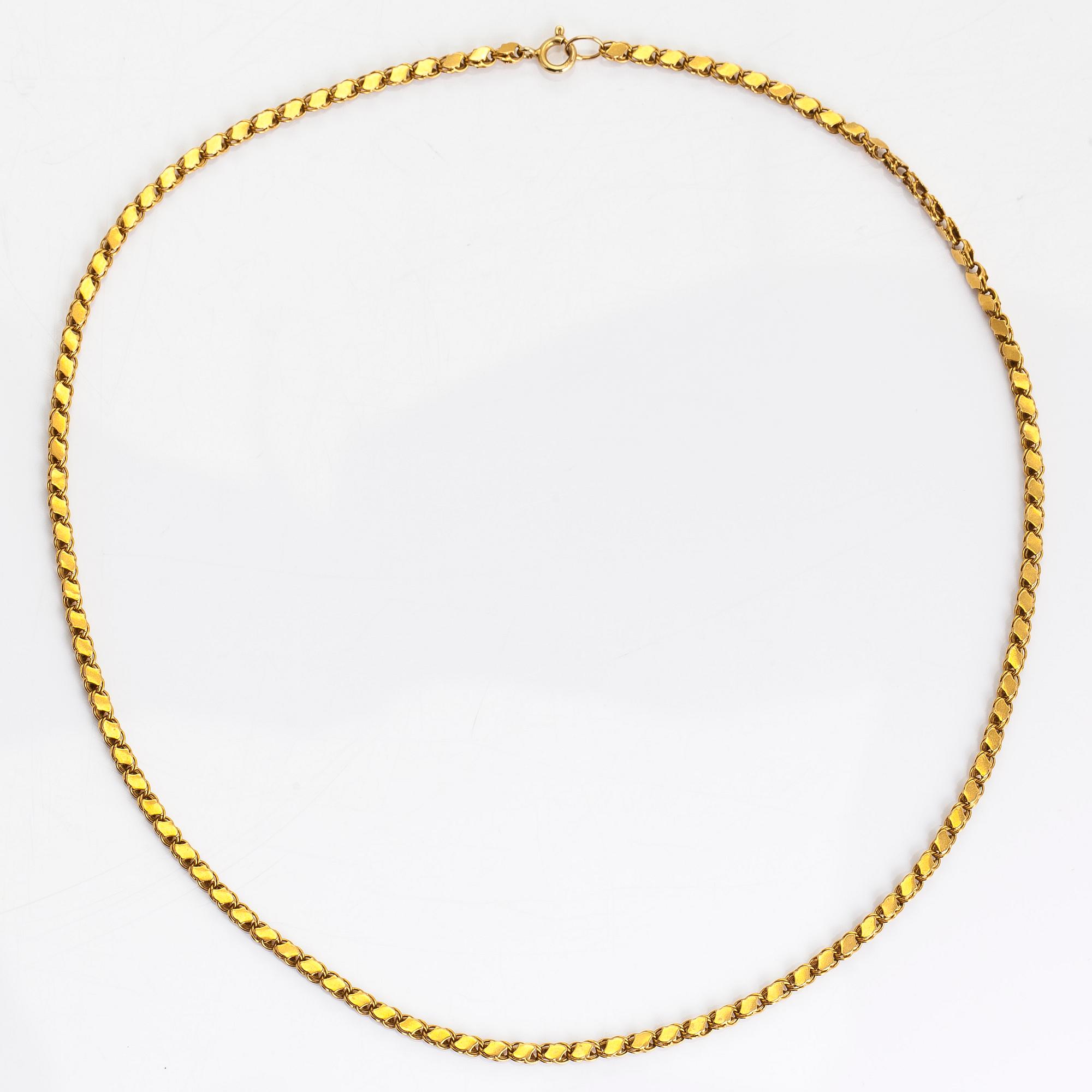 Necklace, 21K gold, Damascus, Syria.