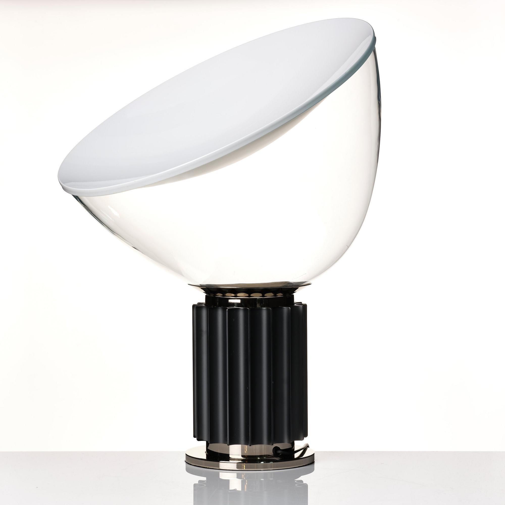 Achille Castiglioni, & Pier Giacomo Castiglioni, a 'Taccia Dimmer Muvis' table lamp, Flos, Italy post 1962.