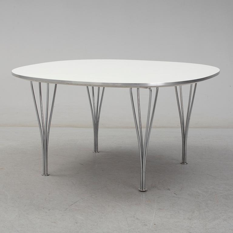 PIET HEIN och BRUNO MATHSSON, "Superellips", soffbord, Fritz Hansen, Danmark, 1988.