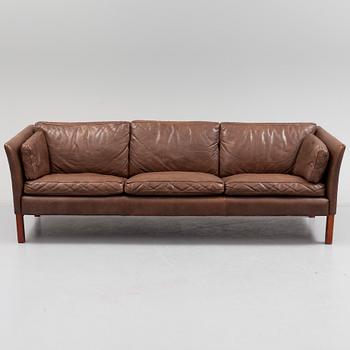 ARNE NORELL, a 'Cromwell' leather upholstered sofa from Norell Möbel.