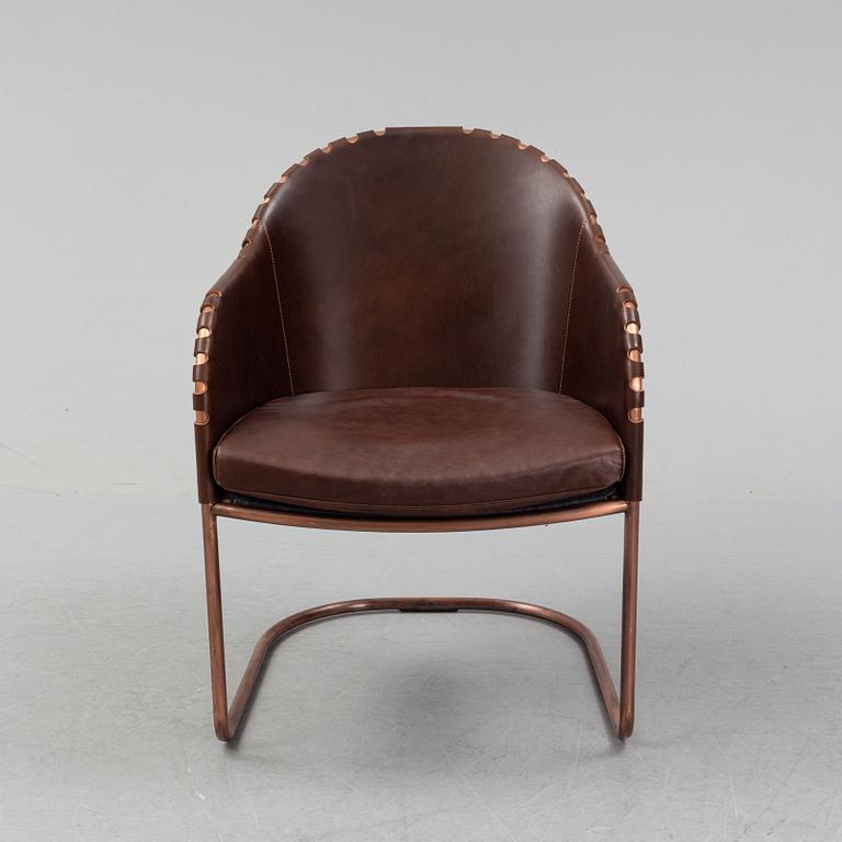 Mats Theselius, karmstol, "Ingo", Källemo, formgiven 2014.