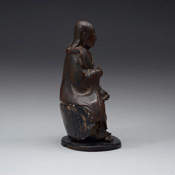 DAOISTISK GUDOM, brons, 1600-tal.
