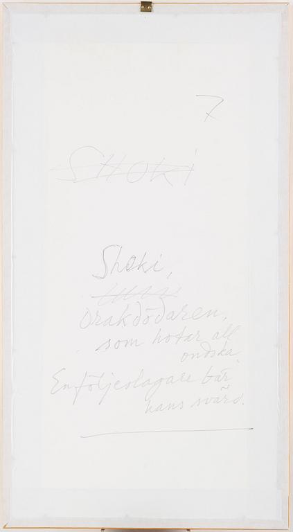 OKÄND KONSTNÄR, färg träsnitt. Japan, omkring 1900.