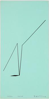 Olle Baertling · OLLE BAERTLING, färgserigrafi, 1967-68, signerad och numrerad 144/300.