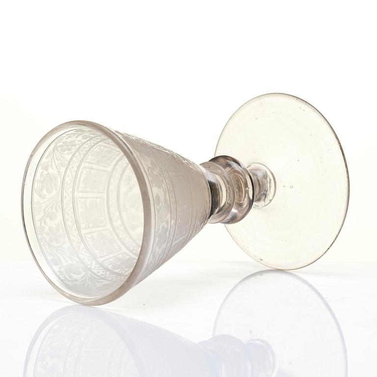 Pokalglas, Tyskland, 1700-tal.