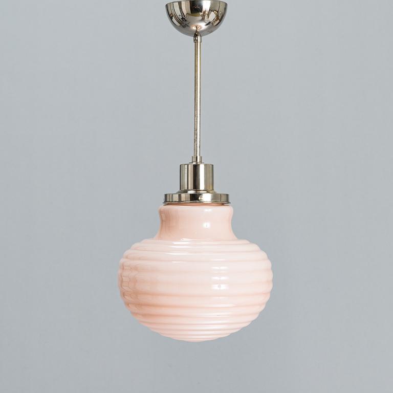 Paavo Tynell, a 1930's '554' pendant light for Taito Finland.