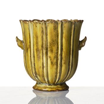 Wilhelm Kåge, a stoneware jar, Gustavsberg 1930.