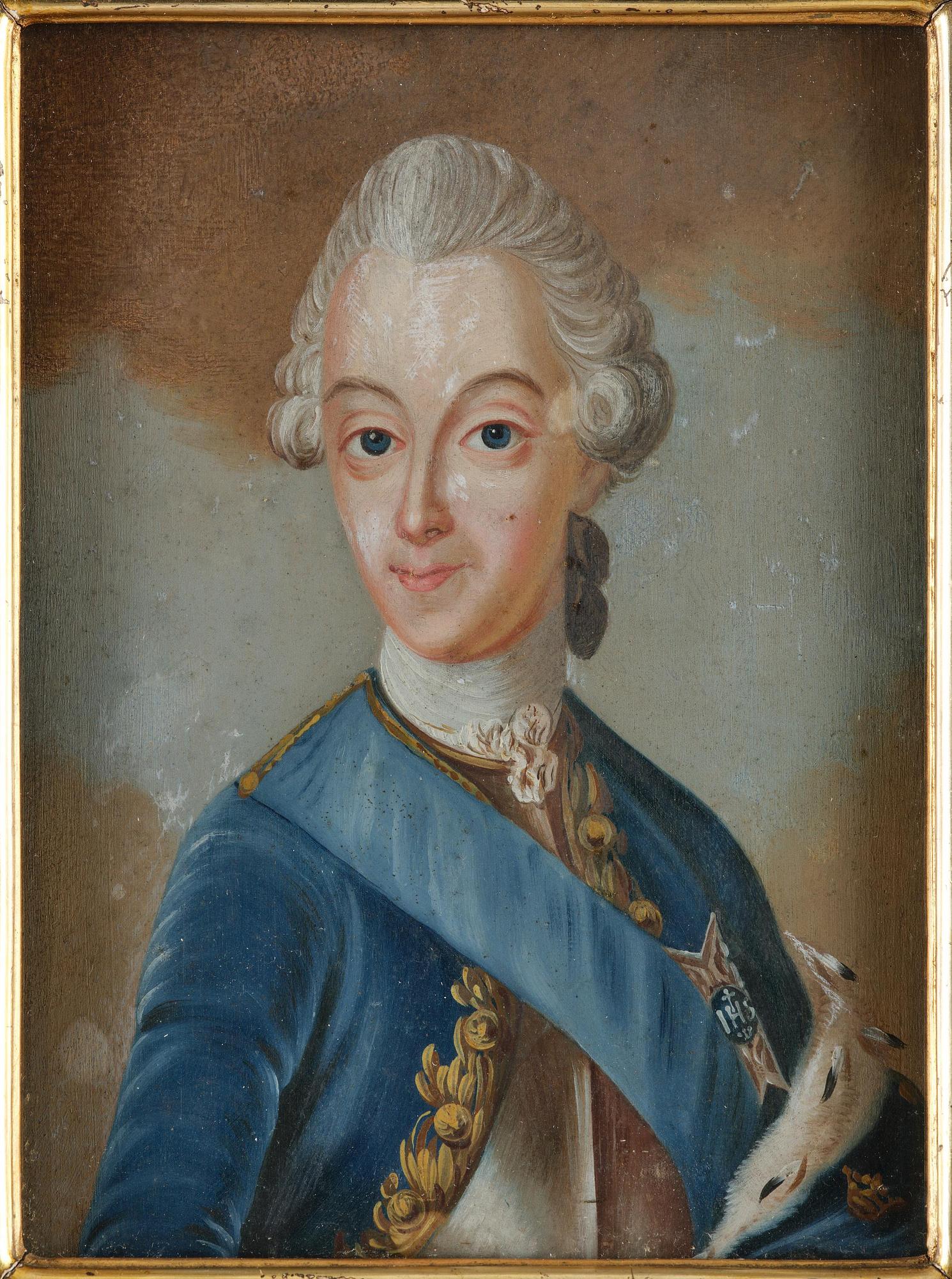 Lars Henning Boman, attributed to, "Gustav III" (1746-1792).