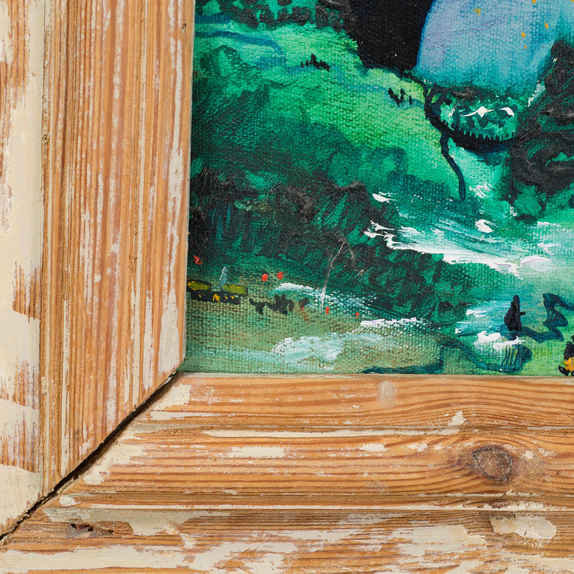 IAN RUSTH, oil on canvas, signed and dated 1978 á tergo.