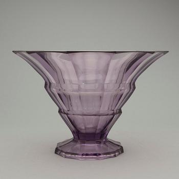 SKÅL, glas, 1900-talets första hälft.