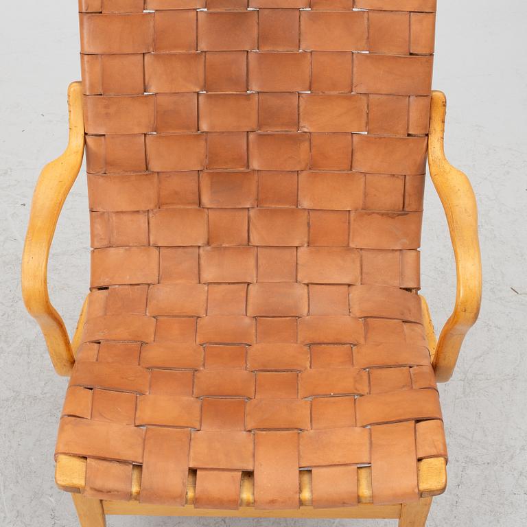 Bruno Mathsson, an 'Eva' armchair, Karl Mathsson, 1965.