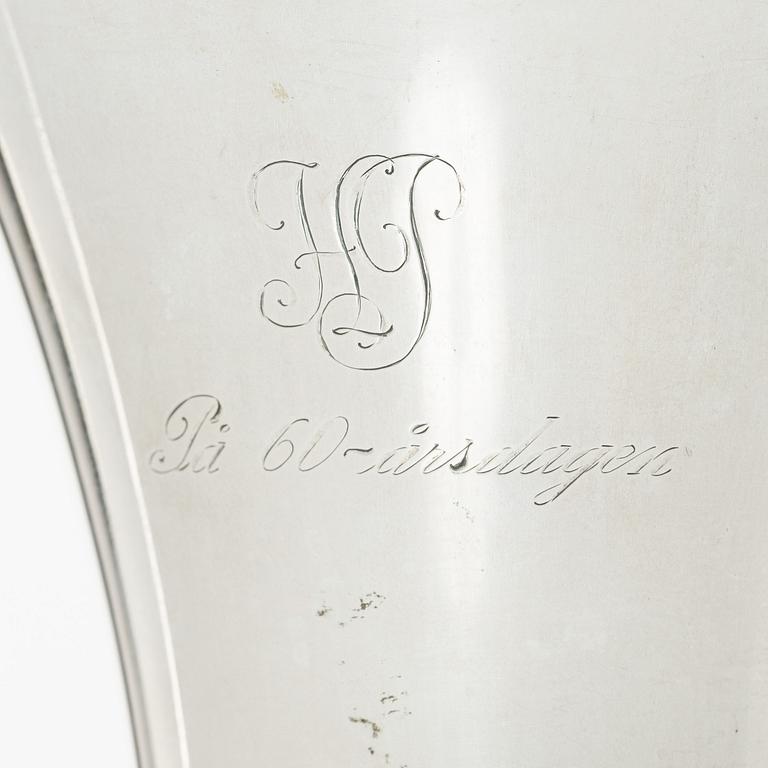 Vaser, 2 st, silver, 1941-52.